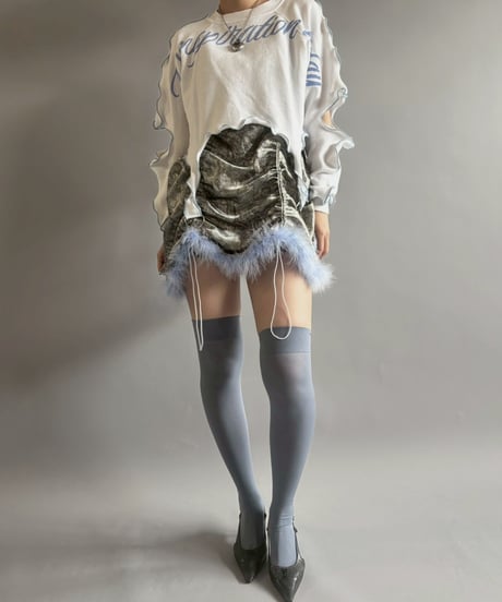 【RE;CIRCLE】 RE Mellow Message Print Sweat /  251023-009