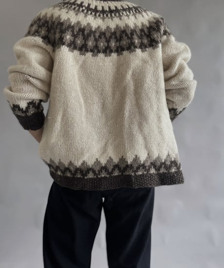 【USED】 Tirolean Knit Top /240120-020
