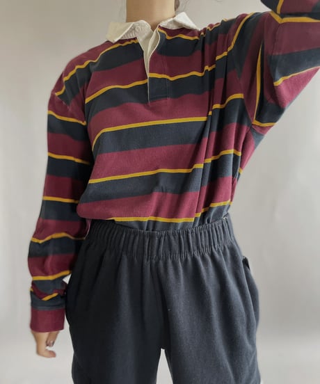 【USED】 Ivy Crew Rugby Shirt / 220910-009