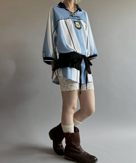 【USED】 00~01's Reebok Argentina Soccer Shirt / 260530-026