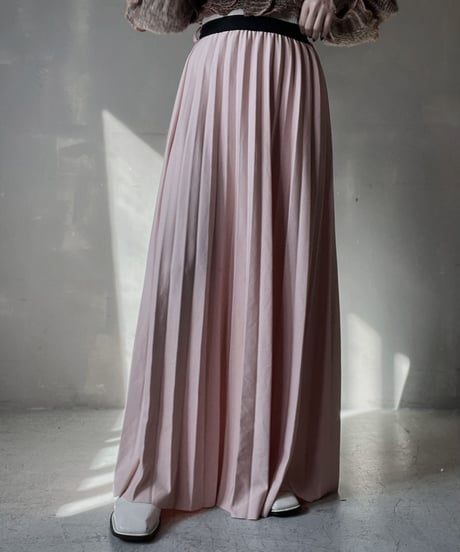 【USED】　Poly Long Skirt①/ 220212-041