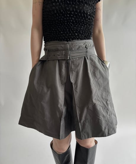 【USED】　Belted Mini Skirt/250823-005