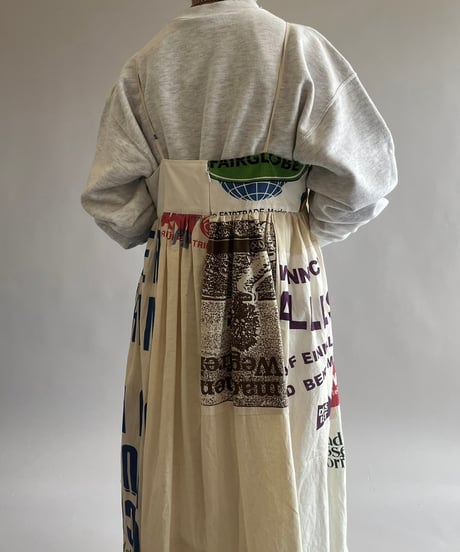 【RE;CIRCLE】RE Eco-Friendly Bag Camisole Long One-piece / 240905-019