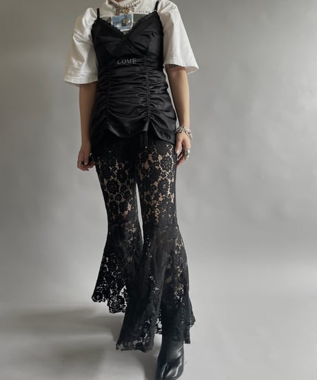 【RE;CIRCLE】 RE Slip Camisole Top /  240527-006