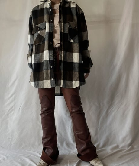 【USED】 Wool L/S Shirt②/211110-041