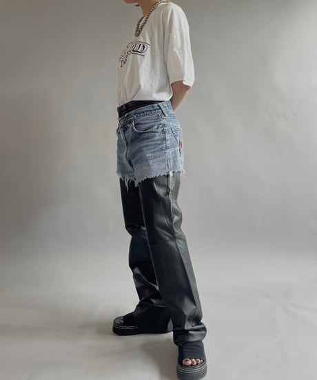 【USED】 Made in USA Screen Stars Vest Extra Gold T-Shirt /240729-032