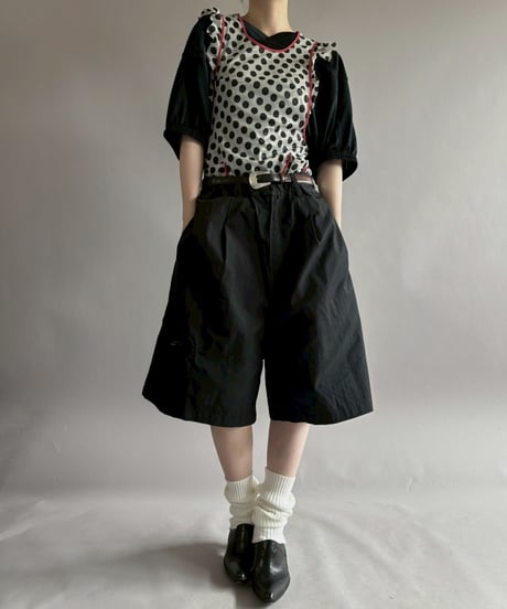 【USED】 Dot Pattern Euro Apron / 260321-001
