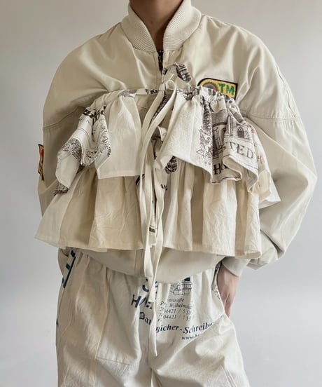 【RE;CIRCLE】 Re Eco Bag Maki Skirt /  250417-012