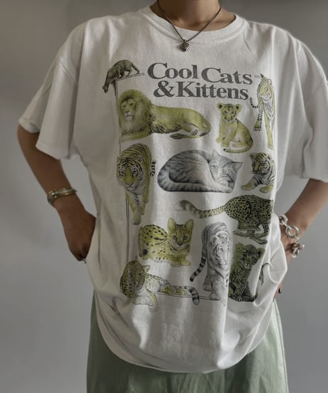 【USED】 Cool Cats & Kittens T-Shirt / 230715-020