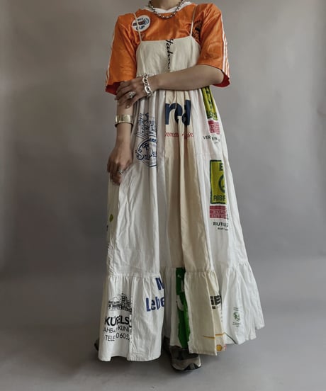 【RE;CIRCLE】RE Eco-Friendly Bag Camisole Long One-piece / 230525-014