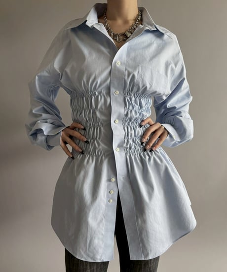 【RE;CIRCLE】 RE Shirring Shirt / 260409-010