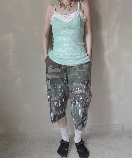 【RE;CIRCLE】 Re Embroidered Camisole Top  /  250724-001