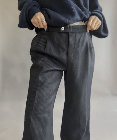 【USED】 Striped Slacks Pants / 230204-001