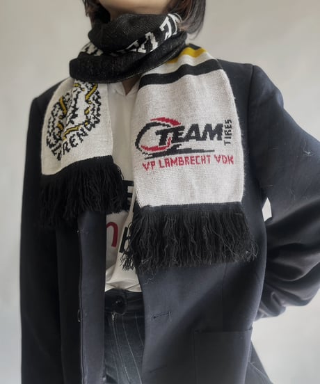 【USED】 Knit Soccer Muffler SPORTING LOKEREN 2012s/ 240108-004