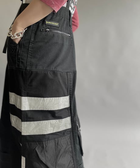 【RE;CIRCLE】 RE Sample EURO Work Jump Skirt / 240606-020