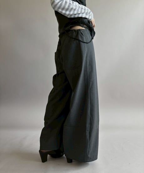 【RE;CIRCLE】 RE Suit Barrel Leg Pants/ 260420-020
