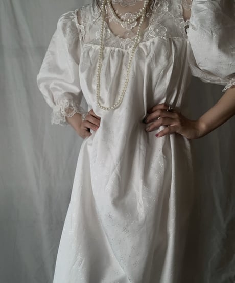 【USED】 Poly L/S Dress/210714-040