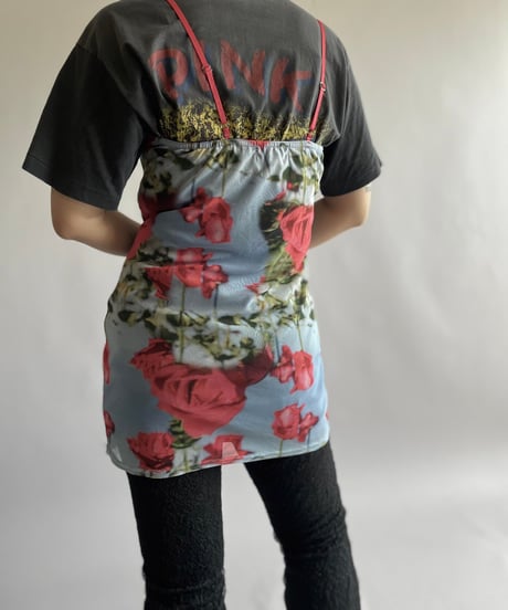 【USED】 Flower Patterned Camisole Top /240914-019