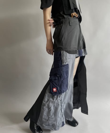 【RE;CIRCLE】 RE EURO Work Skirt / 240606-014