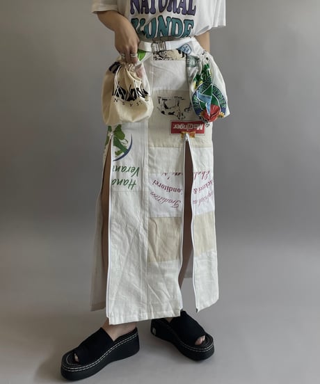 【RE;CIRCLE】RE Eco-Friendly Bag Beit Bag Skirt  / 240613-023