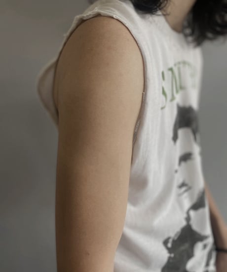 【USED】  Band Cut Off T-shirt SMITHS  /230703-019