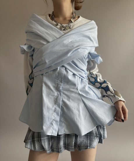 【USED】 JOHN SIMIKHAI Design Top / 260418-020