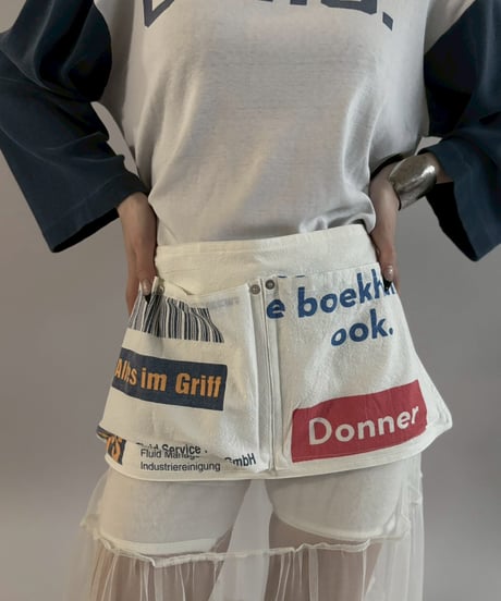 【RE;CIRCLE】 Re Eco Bag Apron /  260413-007