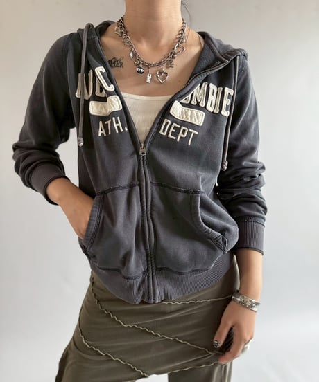 【USED】  Abercrombie & Fitch Zip Parka   /250920-008