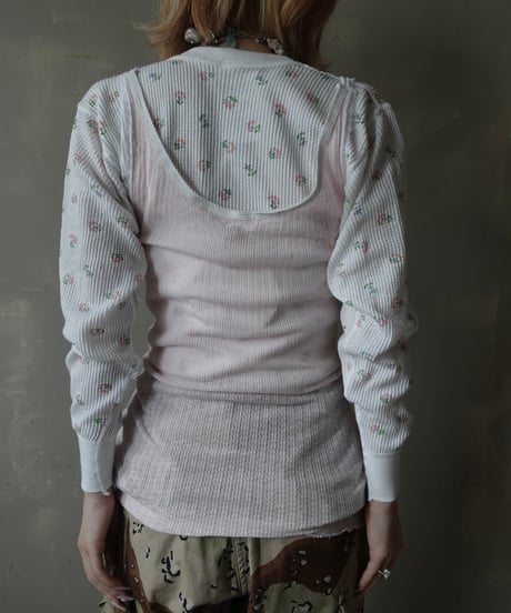 【RE;CIRCLE】 Re Embroidered Camisole Top  /  250724-009