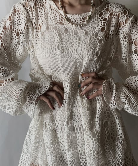【RE;CIRCLE】 RE Lace L/S One-price②/210801-050