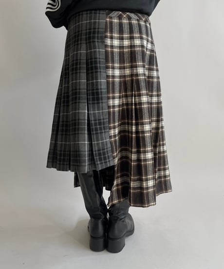 【RE;CIRCLE】 RE Kilt Skirt Middle / 250206-002