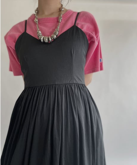 【USED】 Poly Camisole One-piece / 220604-022
