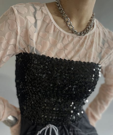 【USED 】Spangle Top /240505-017
