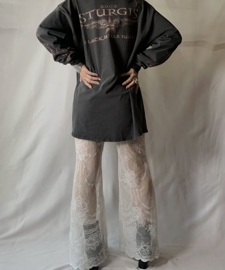 【RE;CIRCLE】 RE Lace Pants⑥/ 210801-072
