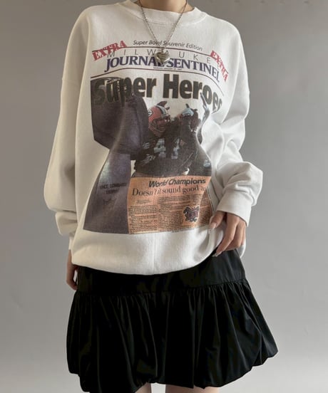 【USED】 90's Lee Super Heroes Sweat Top  /250927-020