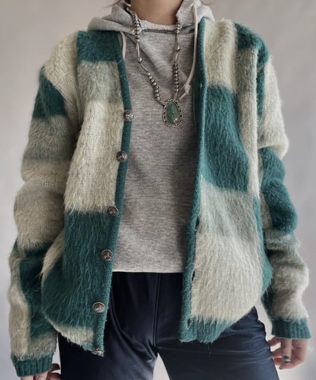 【USED】 savvy Mohair Cardigan / 240101-046