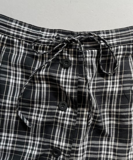 【USED】 LIZ GOLF Check Pattern Shorts /250118-004