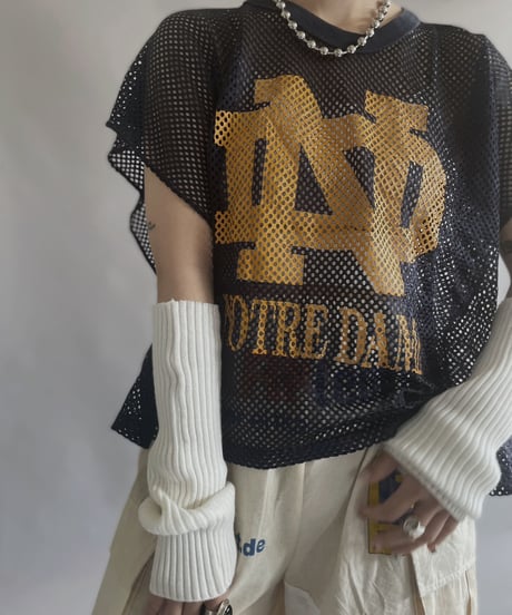 【USED】 NOTRE DAME Mesh Tank Top / 230430-001