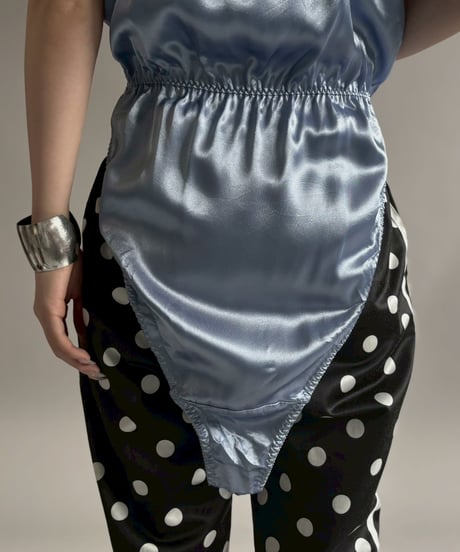 【USED】 Satin Camisole Leotard / 260516-015