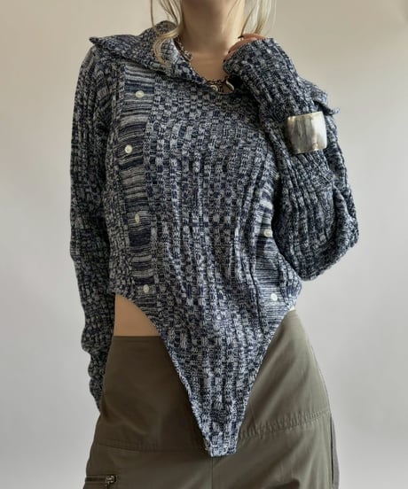 【RE;CIRCLE】 RE Rib Knit Leotard Top / 260416-008