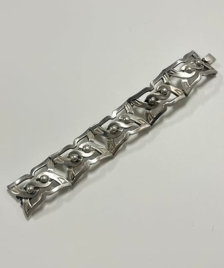 【USED】  Mexico Silver 925 Bracelet / 241026-037