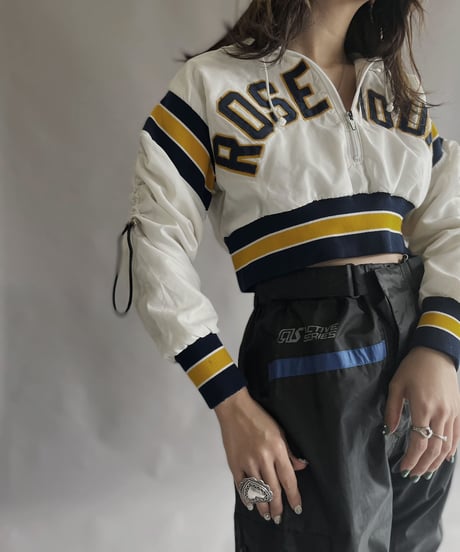 【RE;CIRCLE】 RE Nylon Drawcord Pullover White / 230309-007