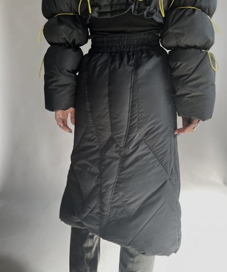 【RE;CIRCLE】 RE Draw Code Short Down Jacket + Skirt / 230126-013