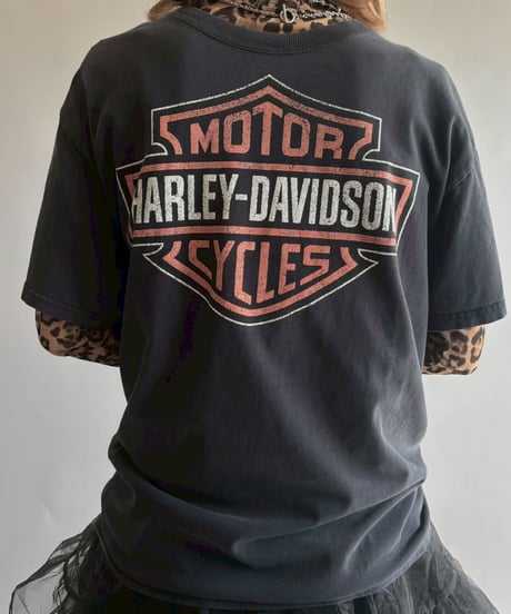 【USED】 09's HARLEY DAVIDSON T-shirt / 251004-016