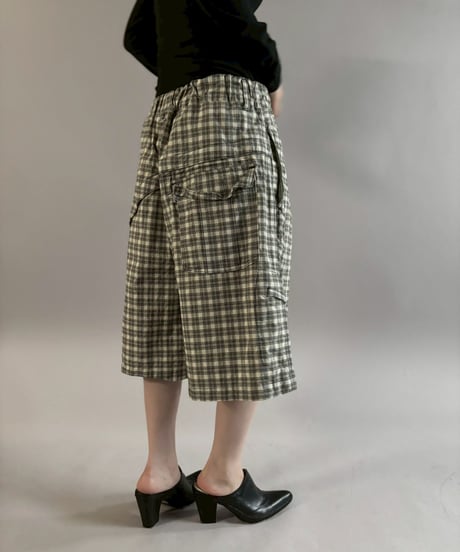 【USED】 194 Zip Design Nylon Shorts /260307-011
