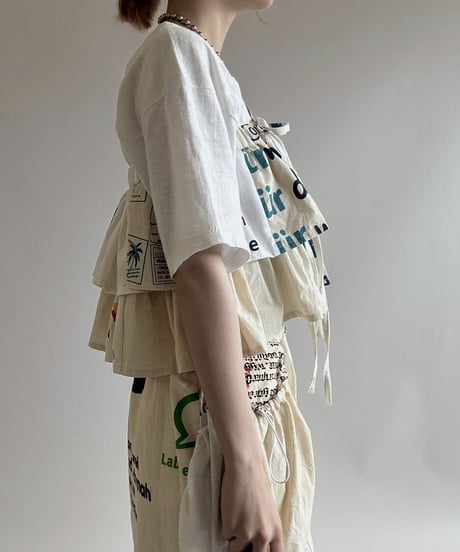 【RE;CIRCLE】 Re Eco Bag Maki Skirt /  250626-015
