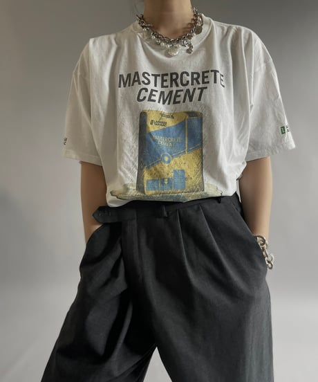 【USED】 Fruit of the Loom MASTERCRETE T-Shirt /240801-017
