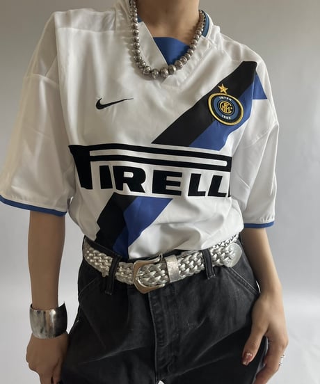 【USED】 Nike INTER Soccer Shirt /240831-028