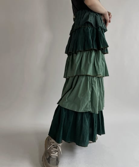 【RE;CIRCLE】 RE Indian Cotton Skirt / 220503-015
