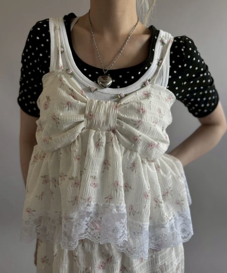 chinatsu aoyama Non asleep cami レースキャミ CATEGORY Chinatsu Aoyama | THE TINY SHOP by MORI